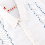 Camisa guayabera manga corta Perales