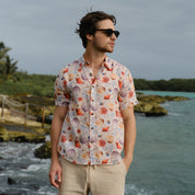 Camisa hawaiana manga corta Sandeco