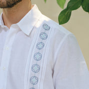 Camisa guayabera manga corta Arana