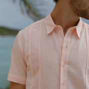 Camisa guayabera manga corta Asney