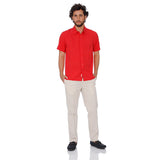 Camisa guayabera manga corta Adiel