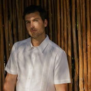 Camisa guayabera manga corta Alejo