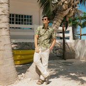 Camisa hawaiana manga corta Selva