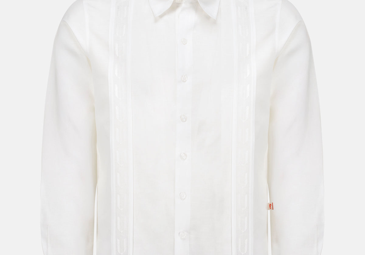 Camisa guayabera para hombre modelo Balto
