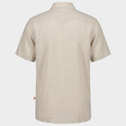 Camisa Manga Corta con Lino Leider