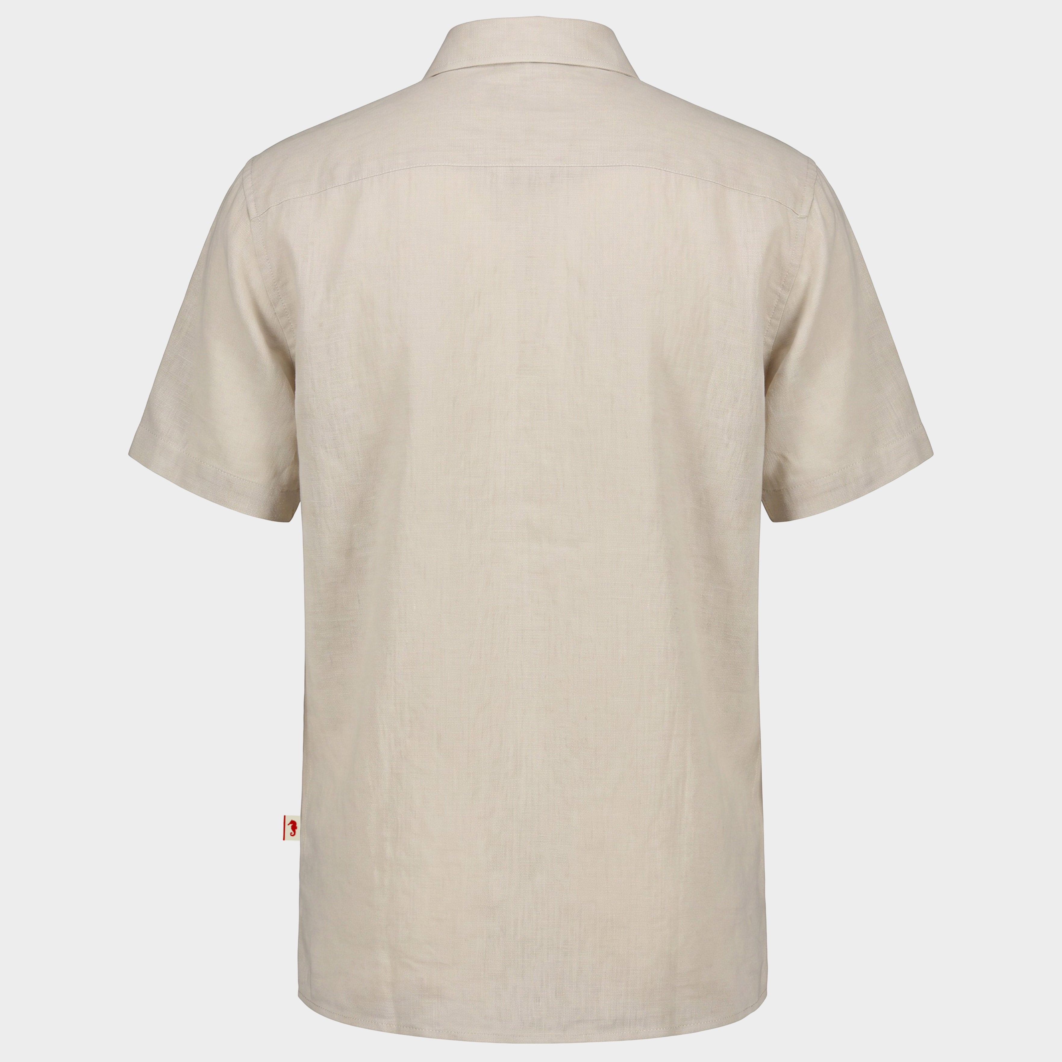Camisa Manga Corta con Lino Leider