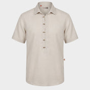 Camisa Manga Corta con Lino Leider