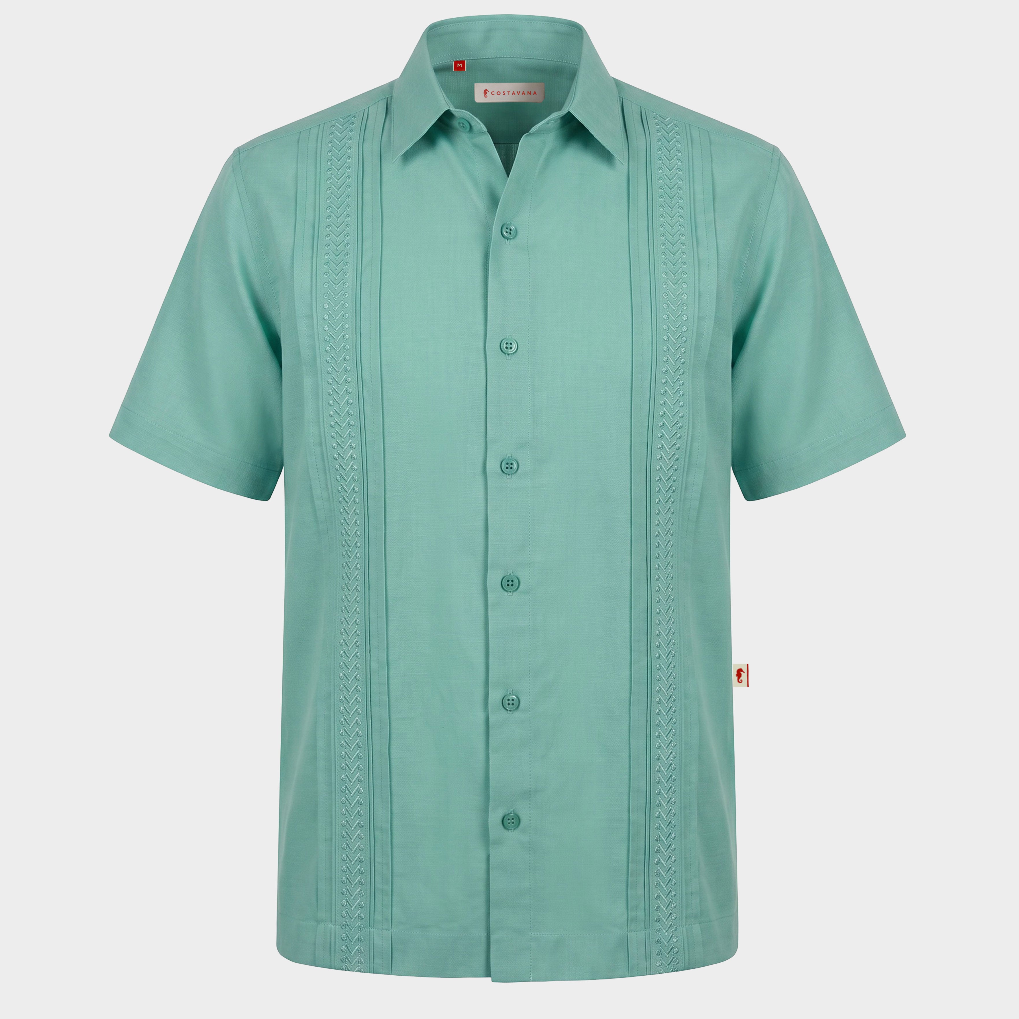 Camisa Guayabera Manga Corta Rega