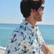 Camisa hawaiana manga corta Ancor