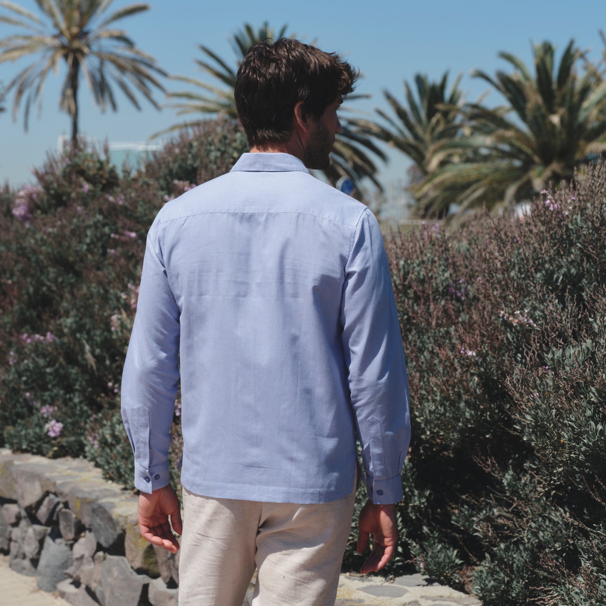 Camisa guayabera manga larga Julius
