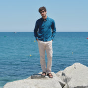 Camisa guayabera manga larga Neff