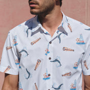 Camisa estampada manga corta Norca