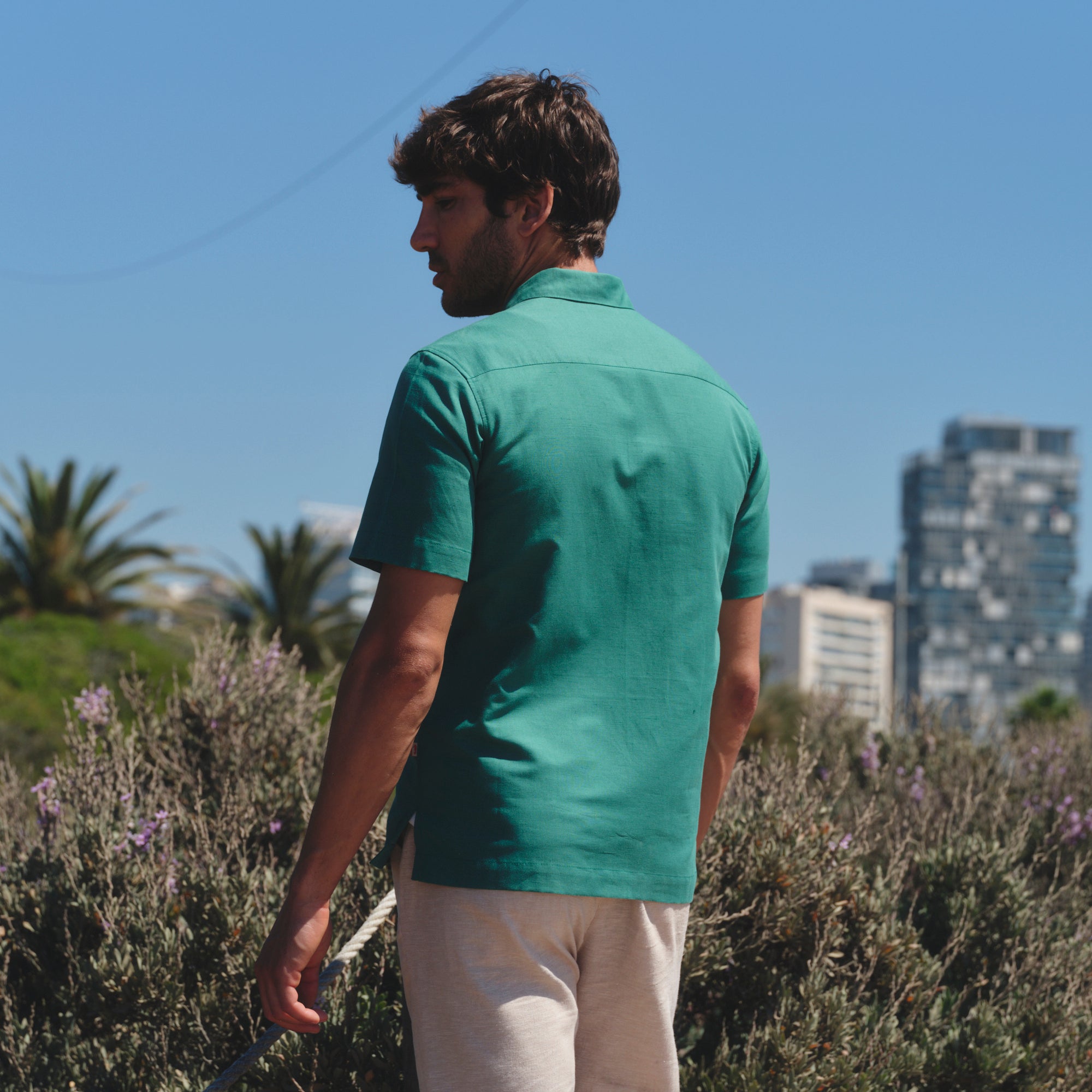 Camisa guayabera manga corta Cerro