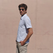 Camisa guayabera manga corta Lara