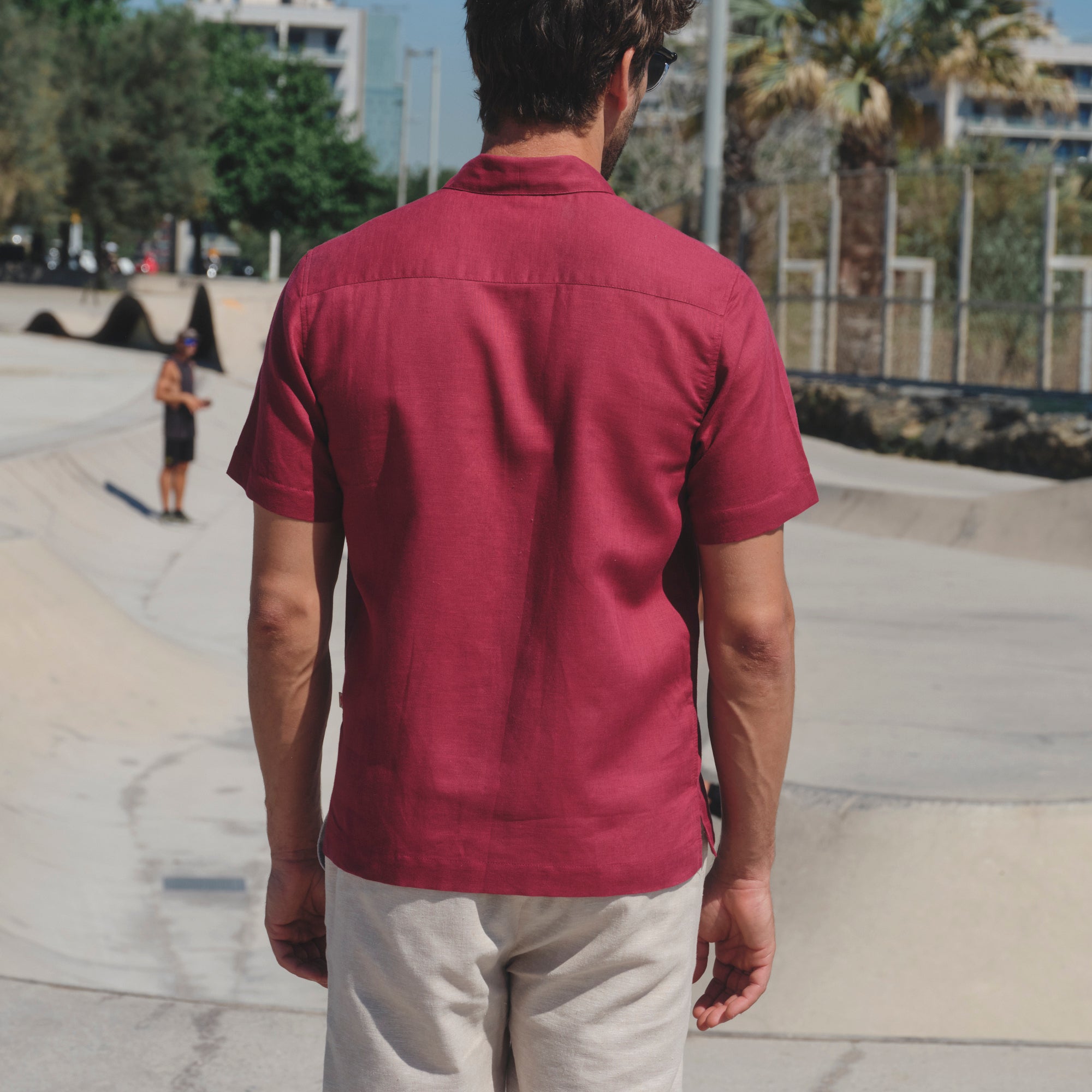 Camisa guayabera manga corta Lewis