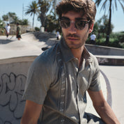 Camisa guayabera manga corta Calypte