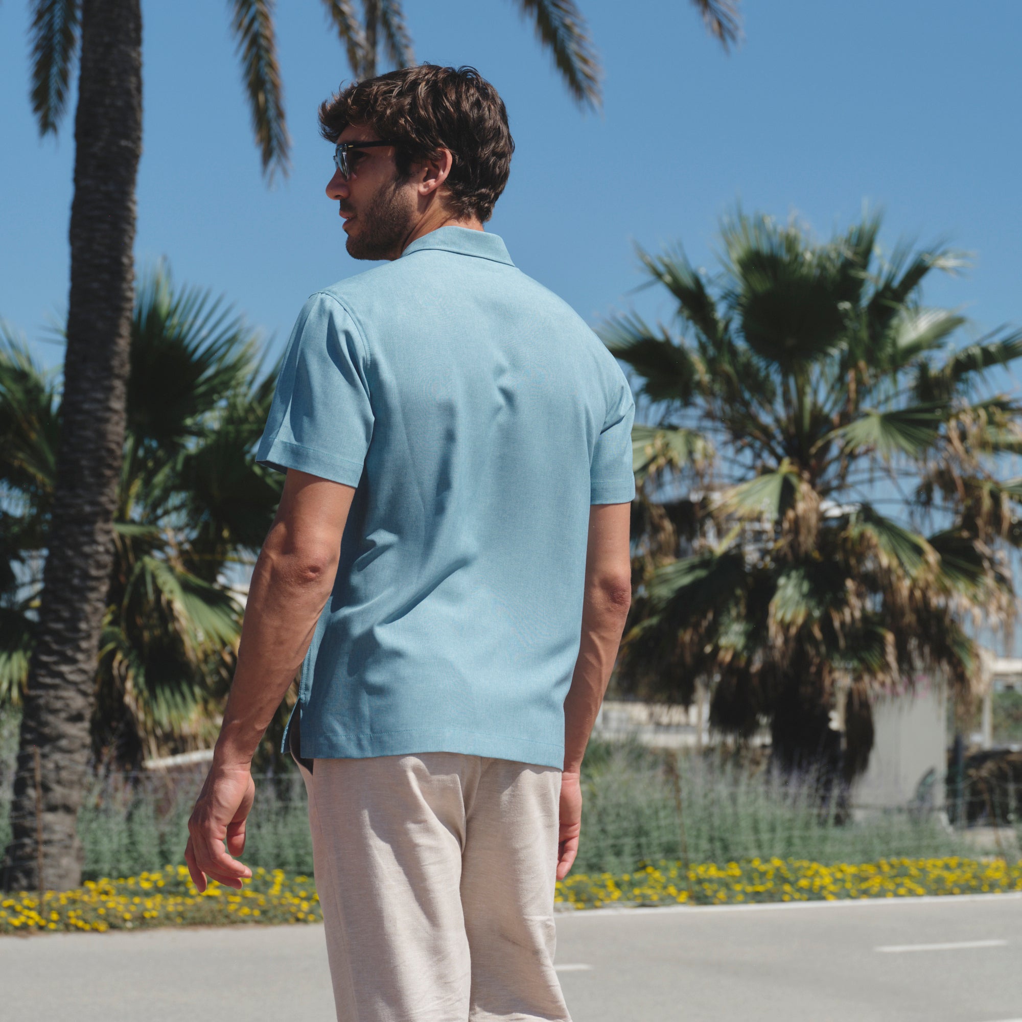Camisa guayabera manga corta Cucurru