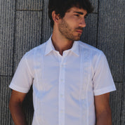 Camisa guayabera manga corta Dieney