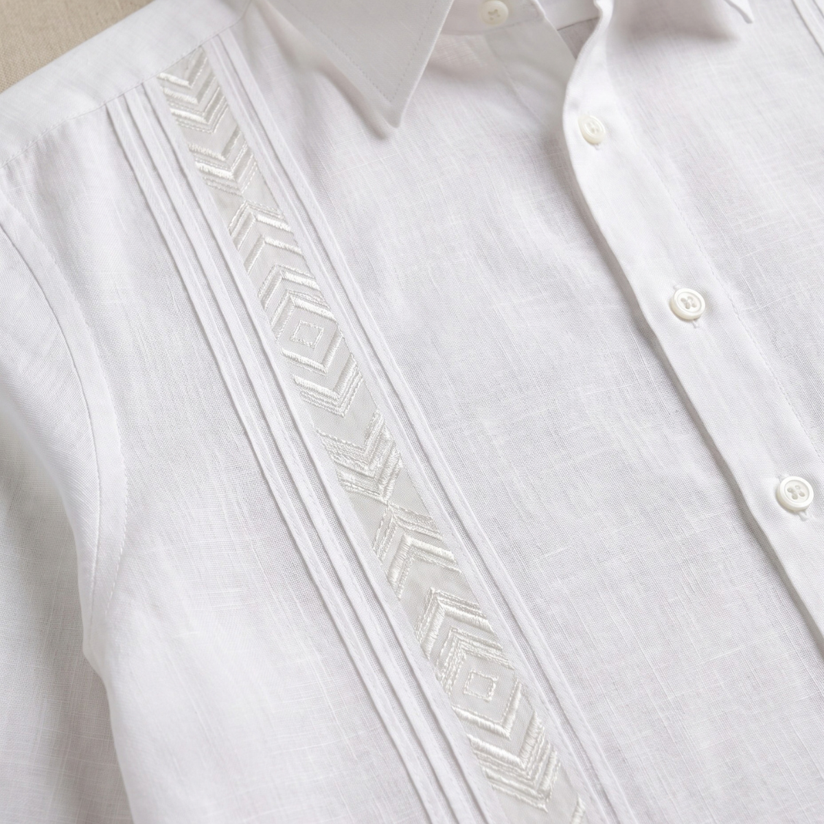 Camisa Guayabera Pierre Tallas Extras