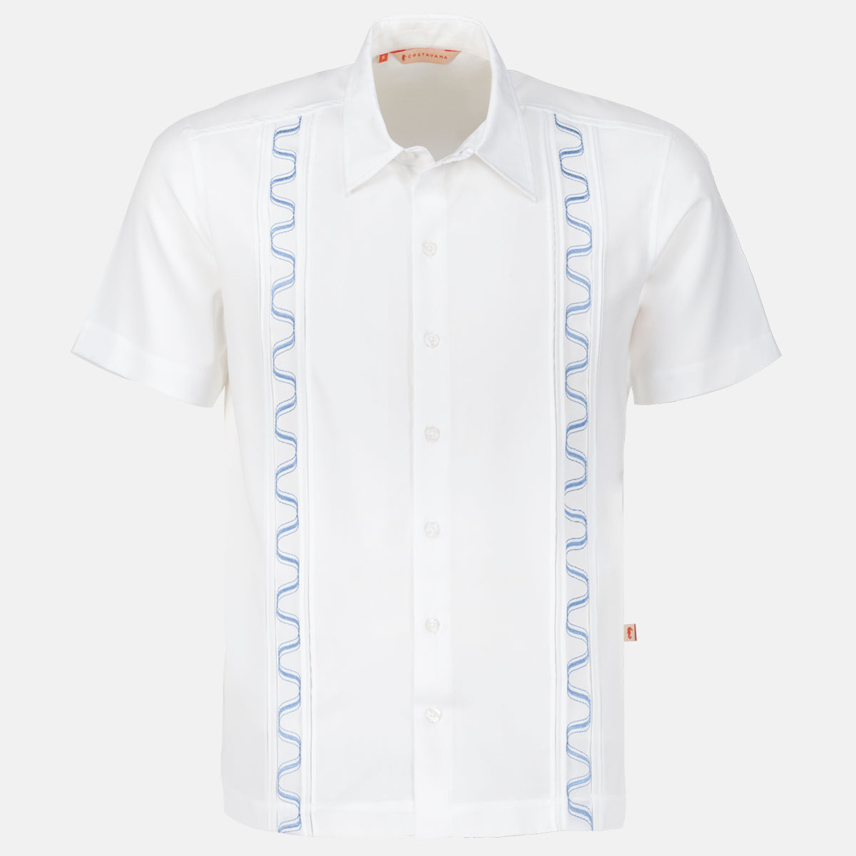 Camisa guayabera manga corta Caudal