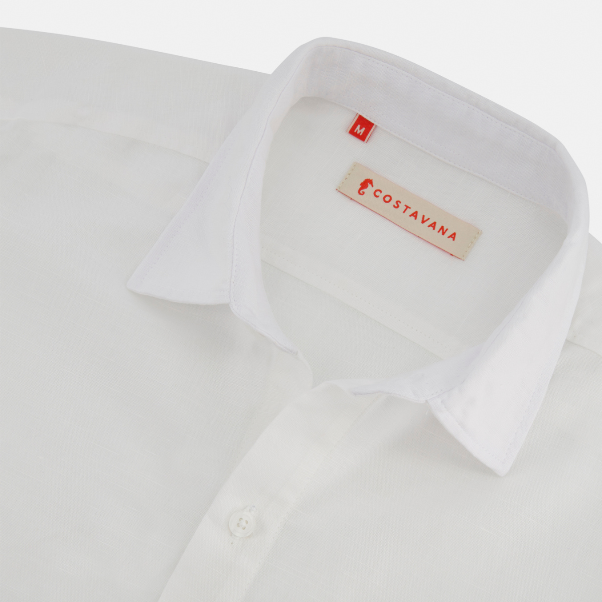 Camisa manga corta con lino Alian