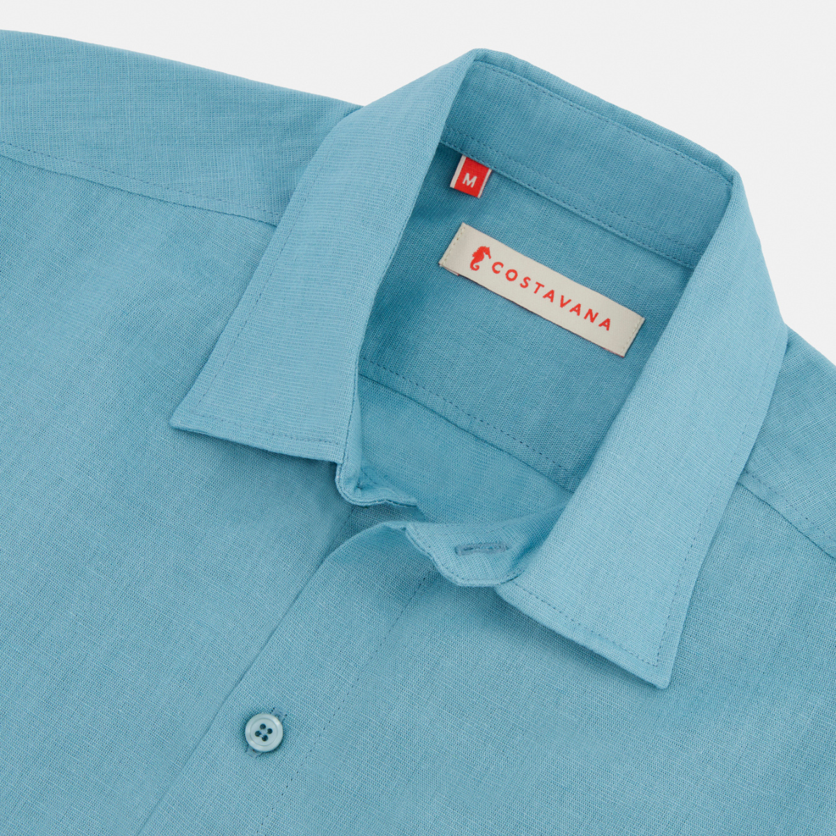 Camisa manga corta con lino Alian