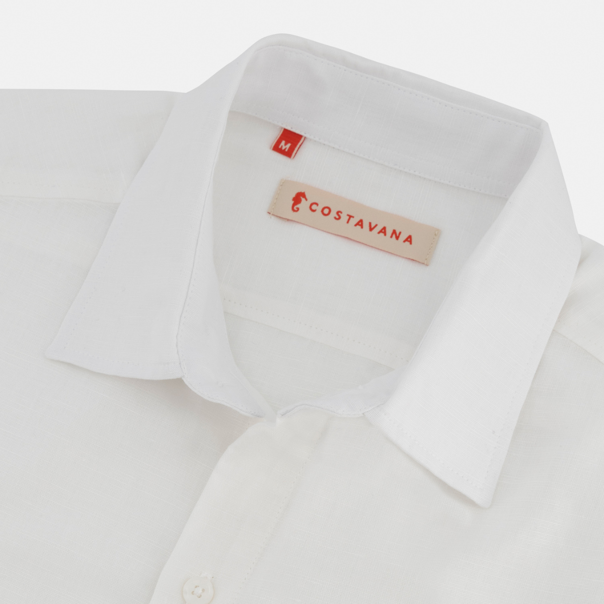Camisa manga larga con lino Alian
