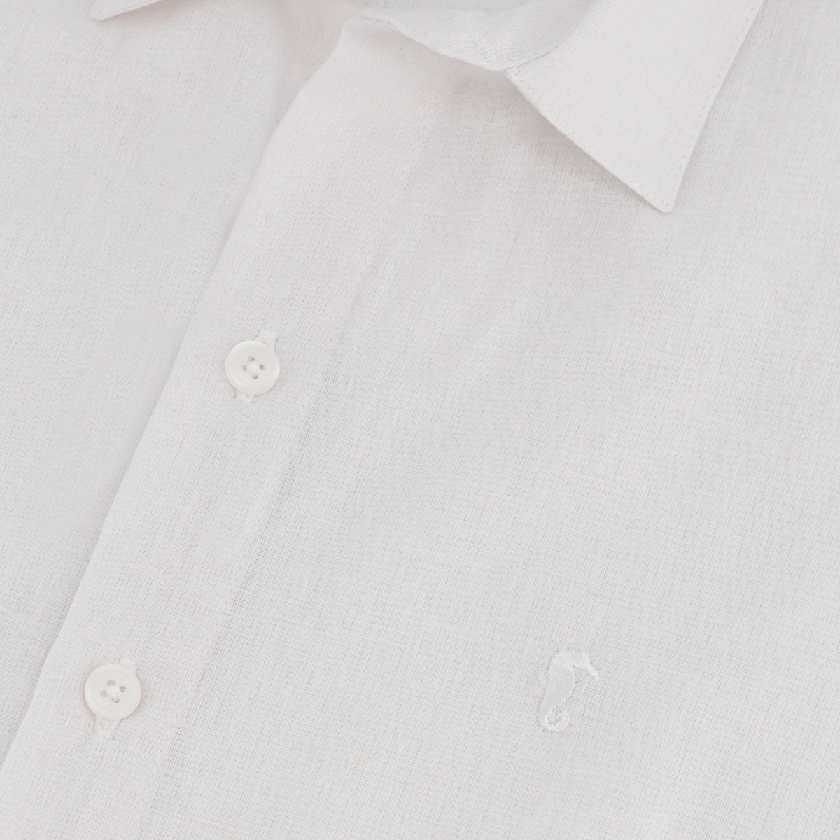 Camisa manga corta con lino Arlo