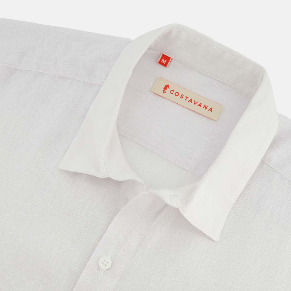 Camisa manga larga con lino Biel