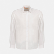 Camisa manga larga con lino Biel