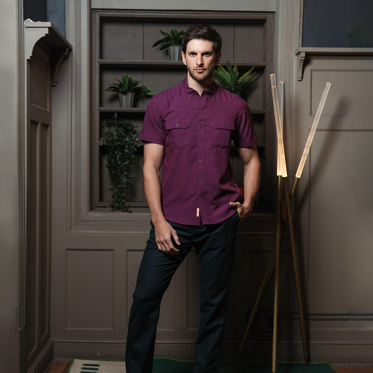 Camisa Manga Corta Aiken