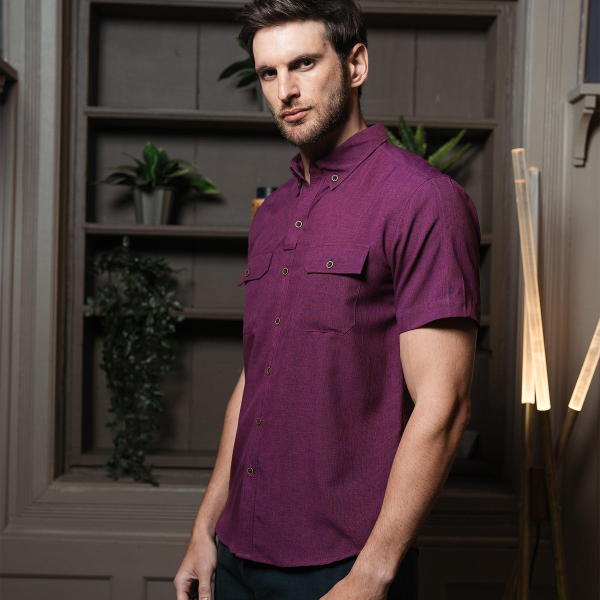 Camisa Manga Corta Aiken