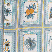Camisa hawaiana manga corta Mosaic Coast