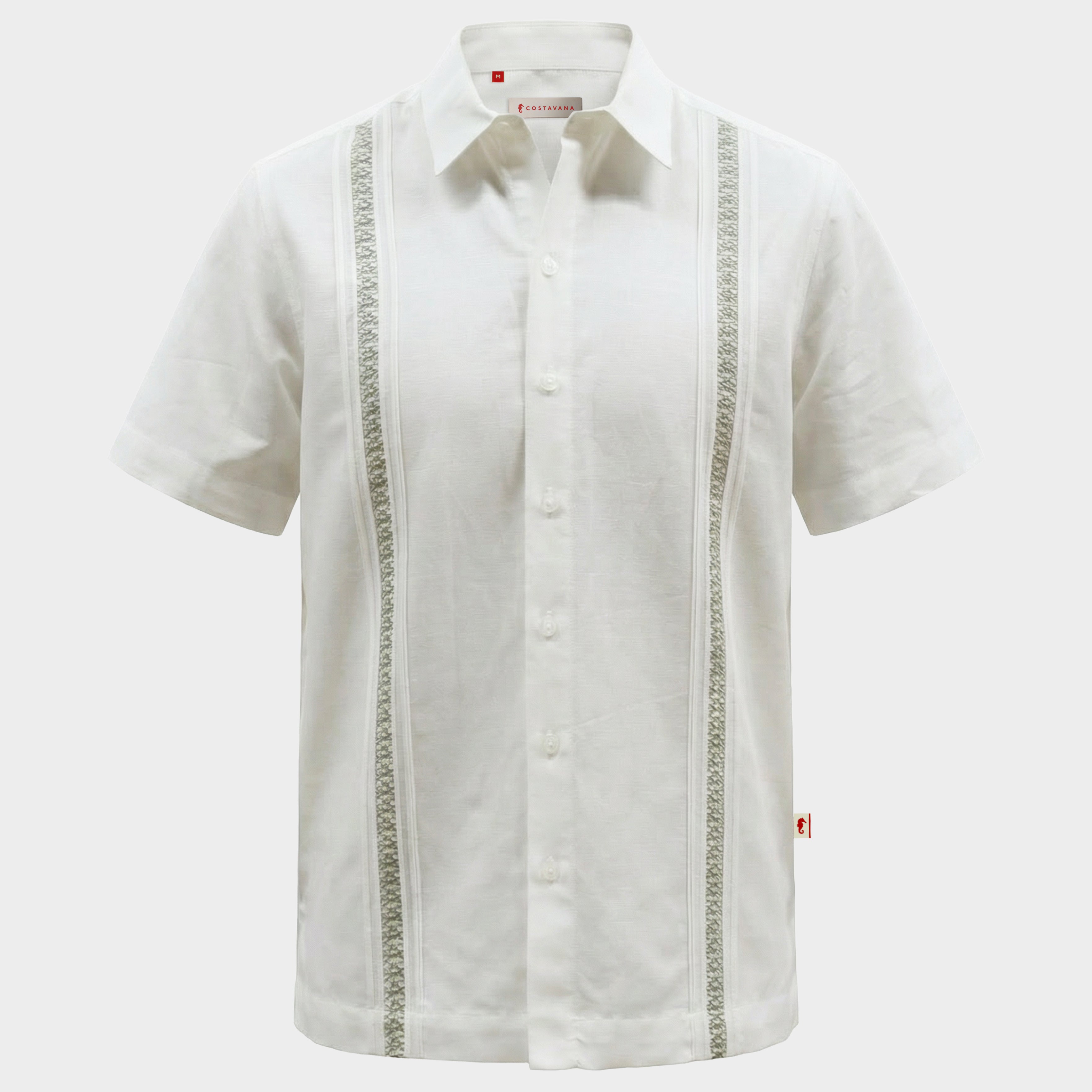 Camisa guayabera manga corta Burmy