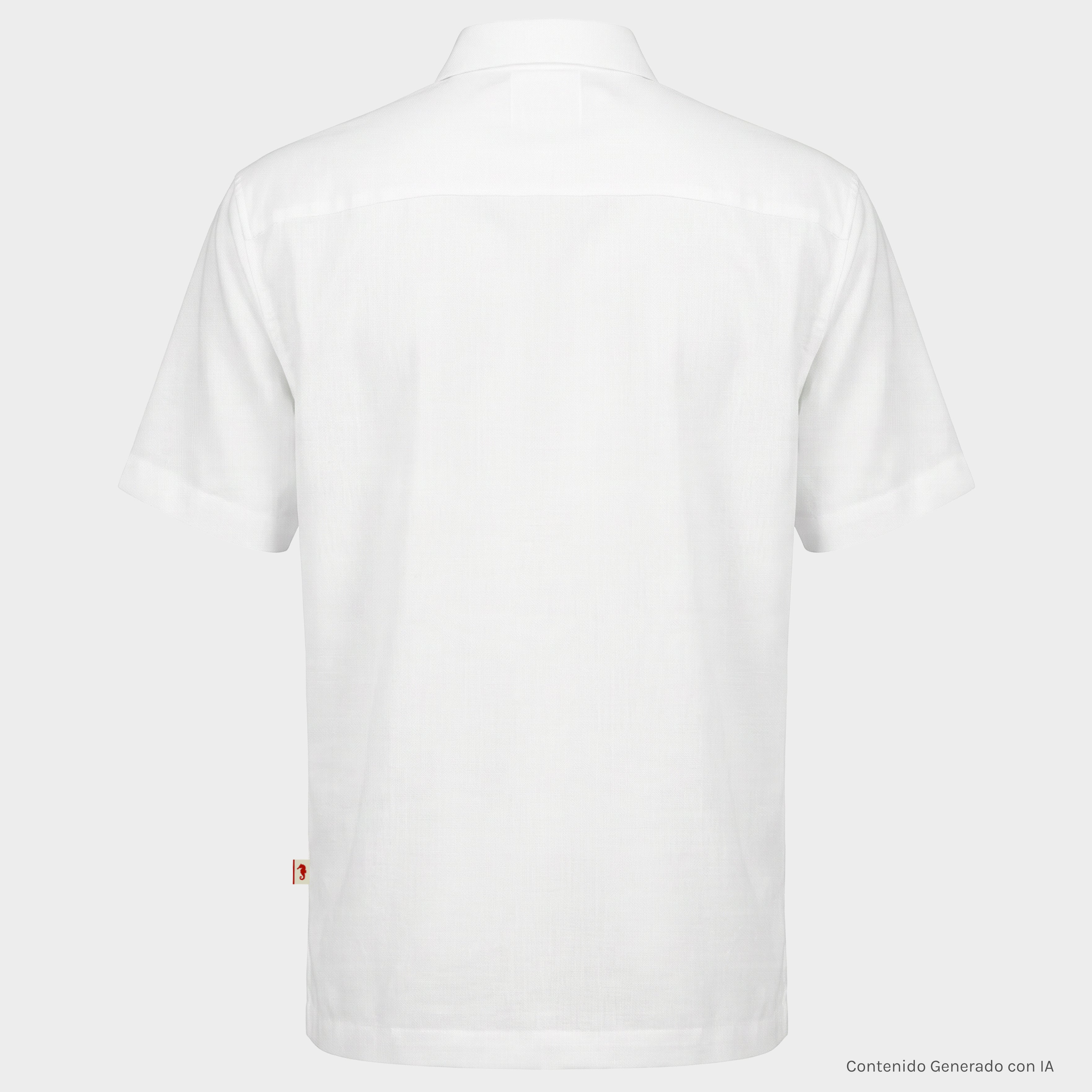 Camisa guayabera manga corta Burmy