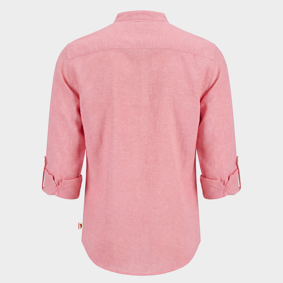 Camisa manga larga con lino Davide