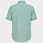 Camisa manga corta con lino Davide