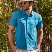 Camisa guayabera manga corta Enebreo