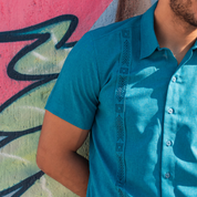 Camisa guayabera manga corta Enebreo