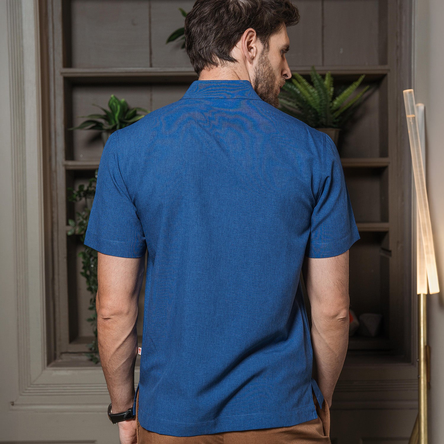 Camisa Guayabera Manga Corta Tolui TX