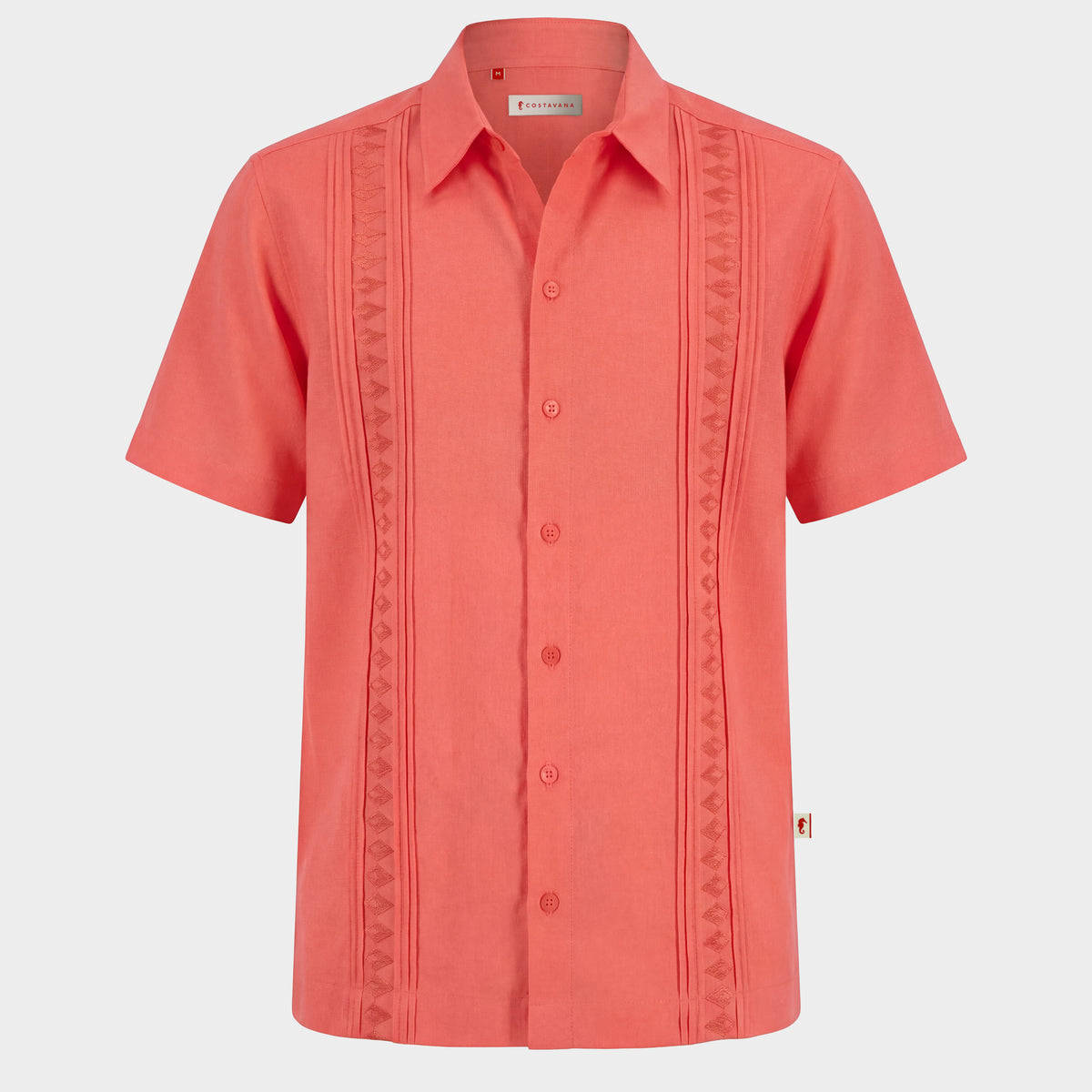 Camisa guayabera manga corta Lorus