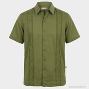 Camisa guayabera manga corta Lucas