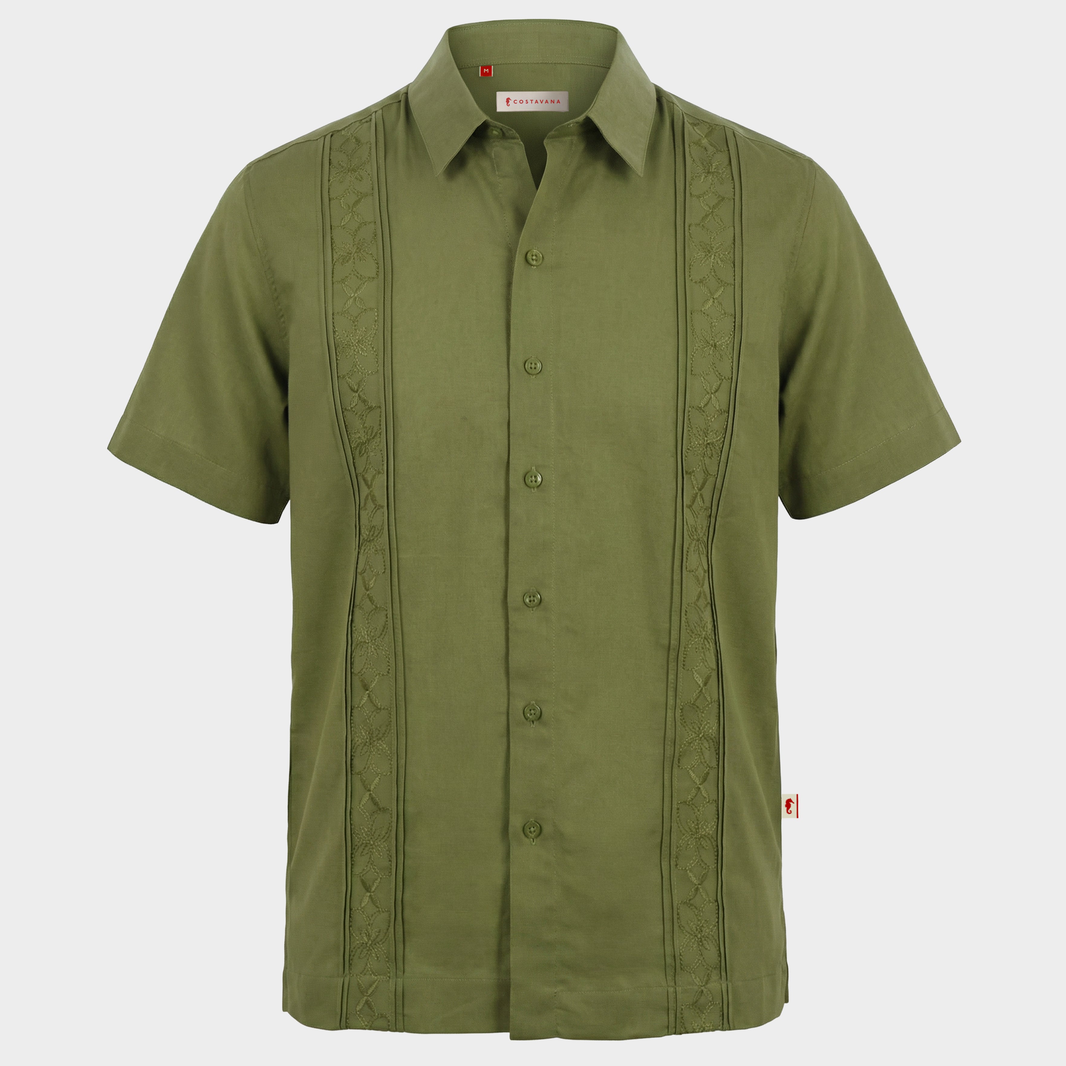 Camisa guayabera manga corta Lucas