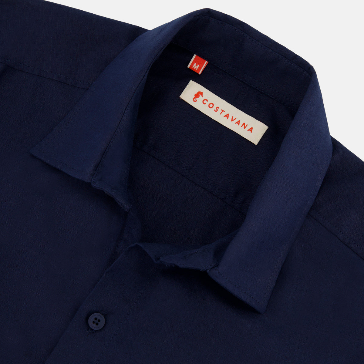 Camisa manga larga con lino Alian