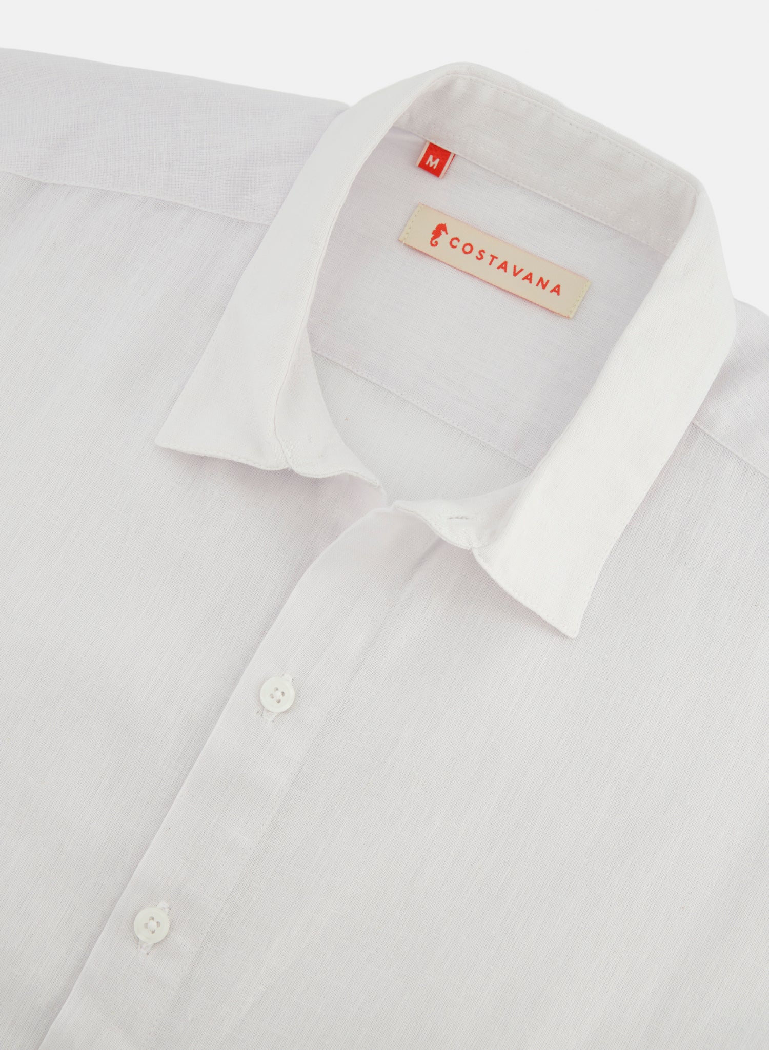 Camisa manga larga con lino Biel