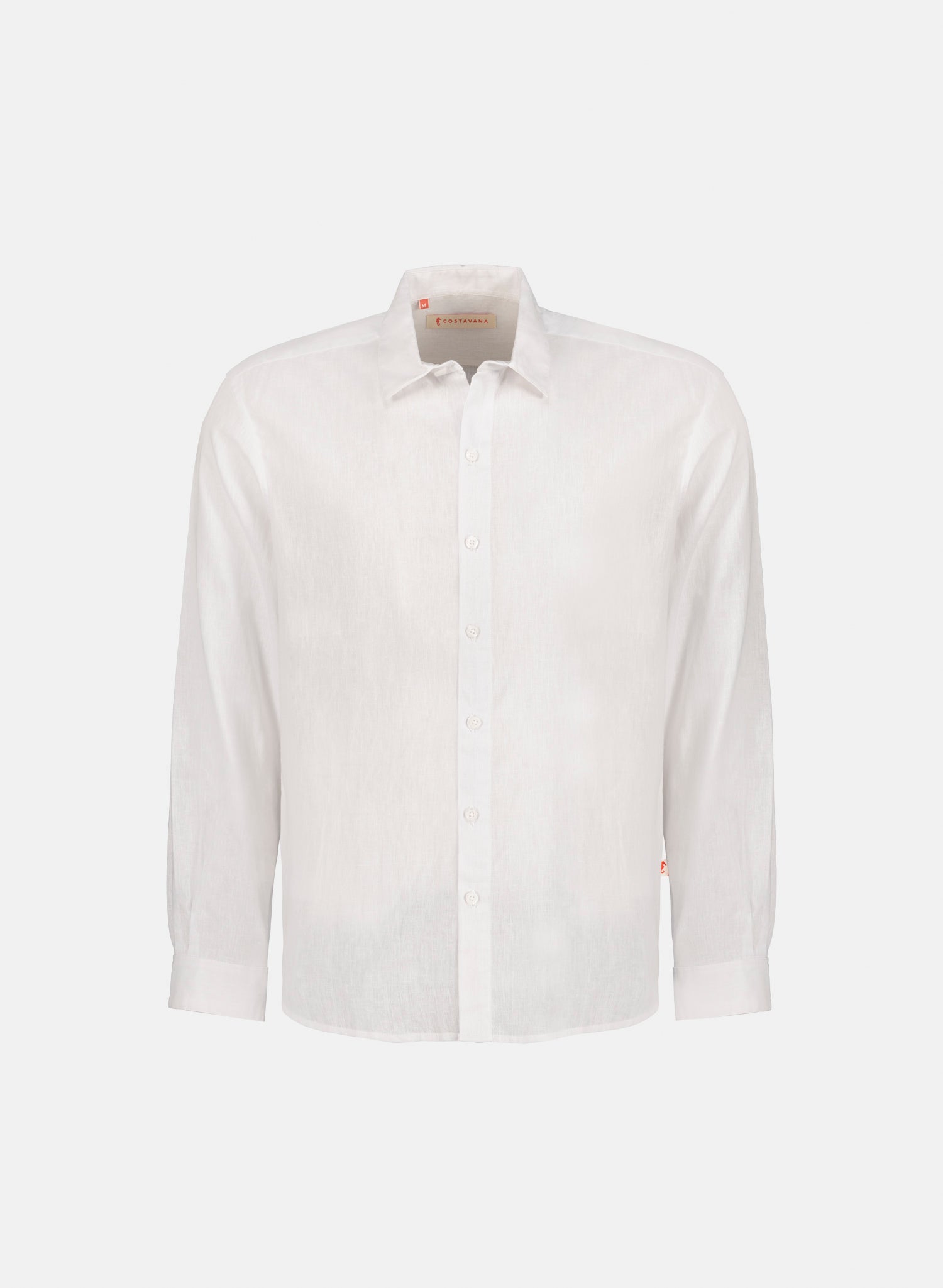 Camisa manga larga con lino Biel