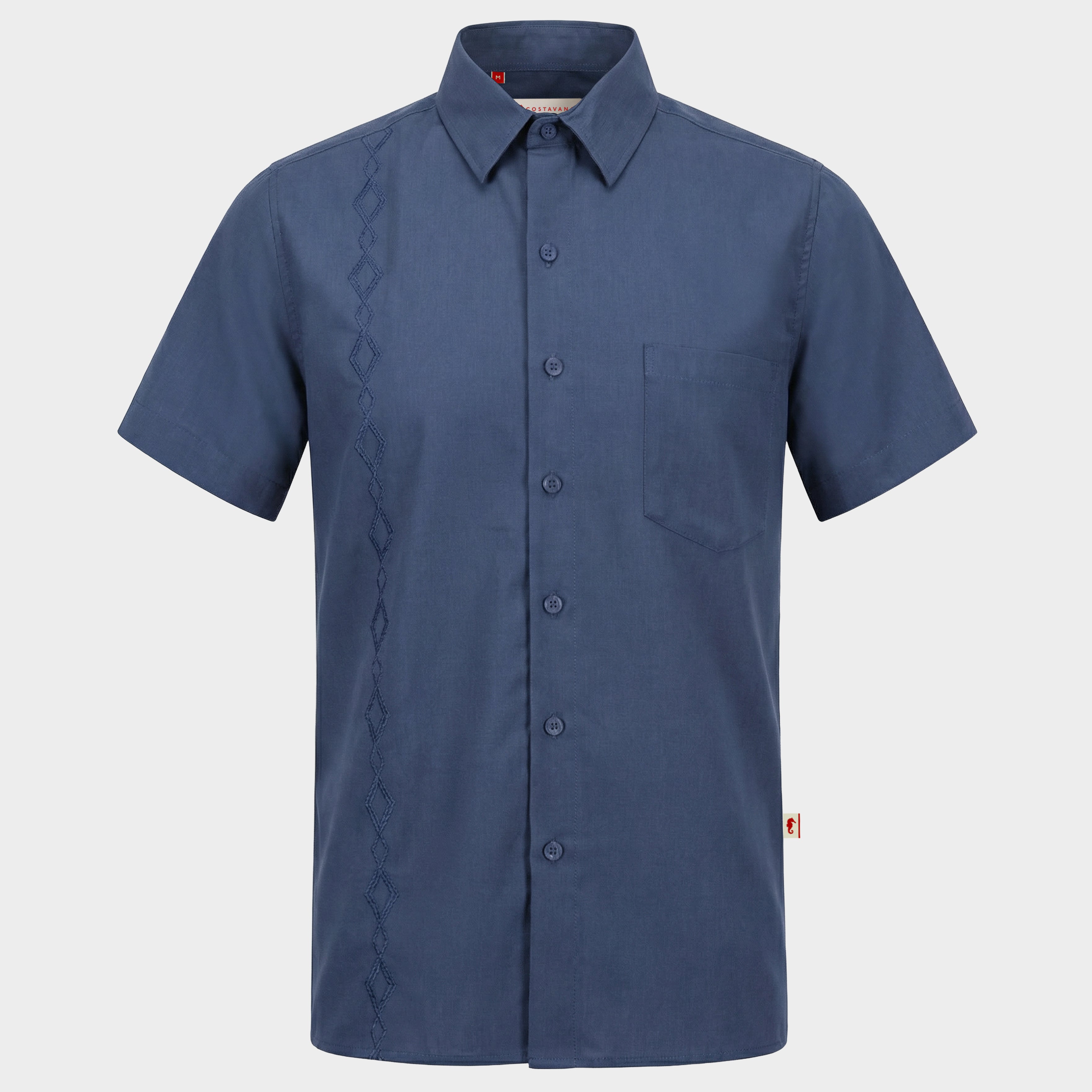 Camisa guayabera manga corta Pacub