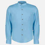 Camisa de lino manga larga Davide