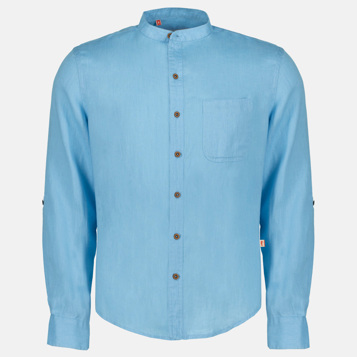 Camisa de lino manga larga Davide