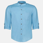 Camisa de lino manga larga Davide